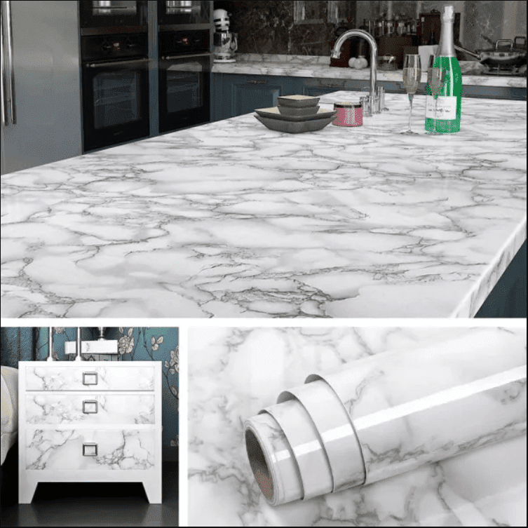 Adhesive Marble Sheets - My Store