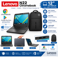 Lenovo N22 Chromebook 12 Inch HD Display, 4GB RAM, 16GB Storage, 360° Camera with Free Bag