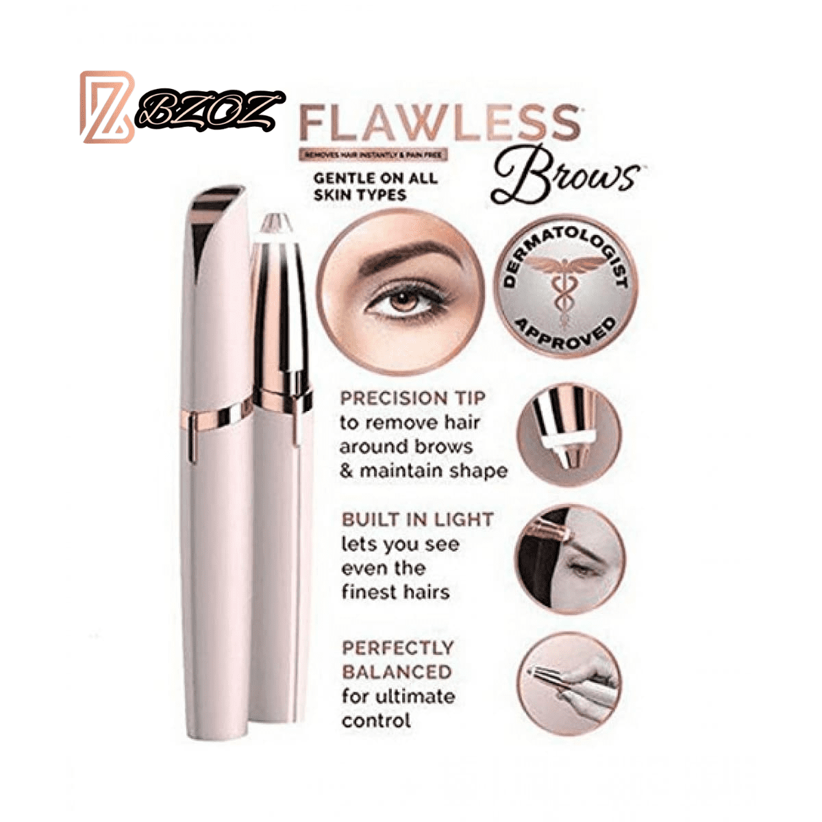 Flawless Hair Remover Electric Razor for Male and Female, Painless Hair Removal - My Store