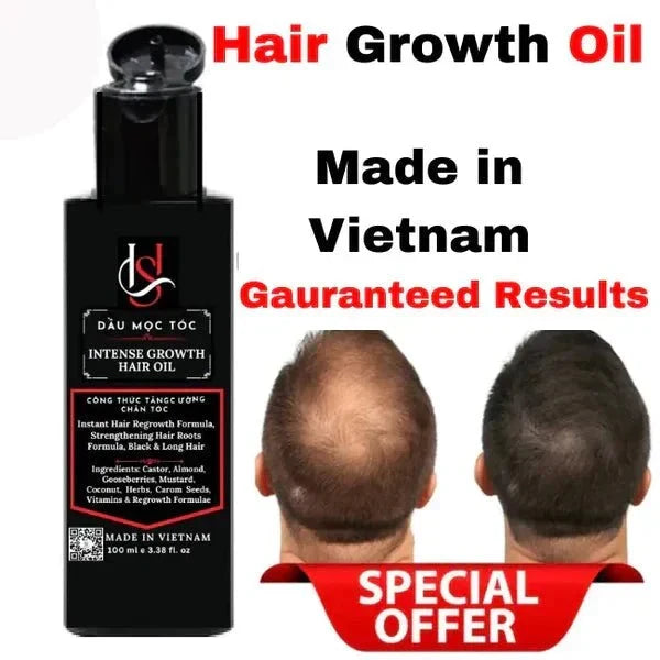 Intense hair growth oil | Made in Vietnam hair growth oil