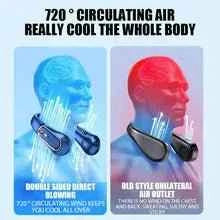 Powerful Portable Neck fan  Portable, Bladeless Neck Fan with 72 Turbine Blades