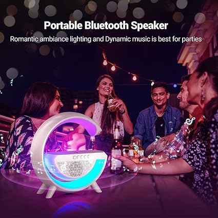 Sarange Acrylic Diamond LED Crystal Desk Lamp | 16 Colors Changing | Remote and Touch Control Desk Lamp | USB Rechargable Crystal Lamp for Party, Bedroom and Living Room ... (Google LAMP)