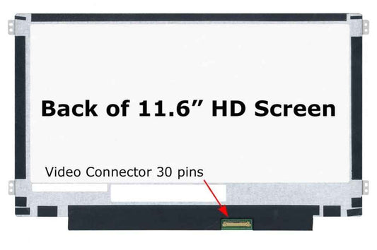 Screen HP Chromebook, Lenovo, Acer, Asus | 11.6″ LED Slim 30 Pin
