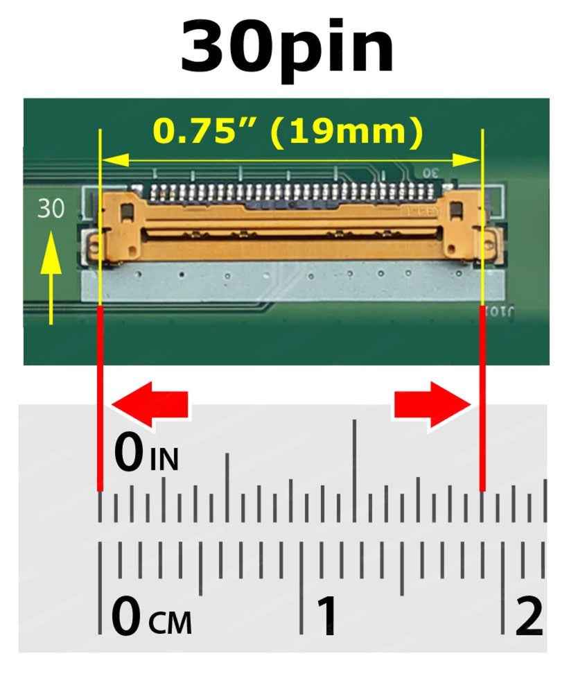 Screen Dell Chromebook 11 3120, 3180, 3100, 3110, 5190 | 11.6″ LED Slim 30 Pin